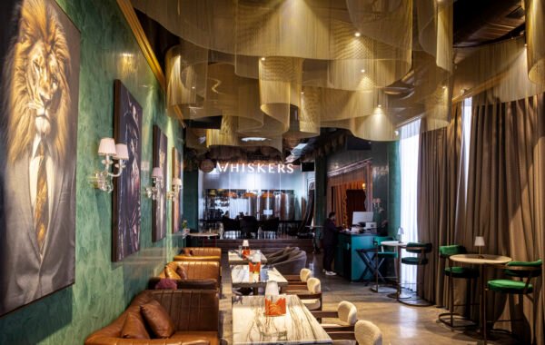 metal curtains for restaurant